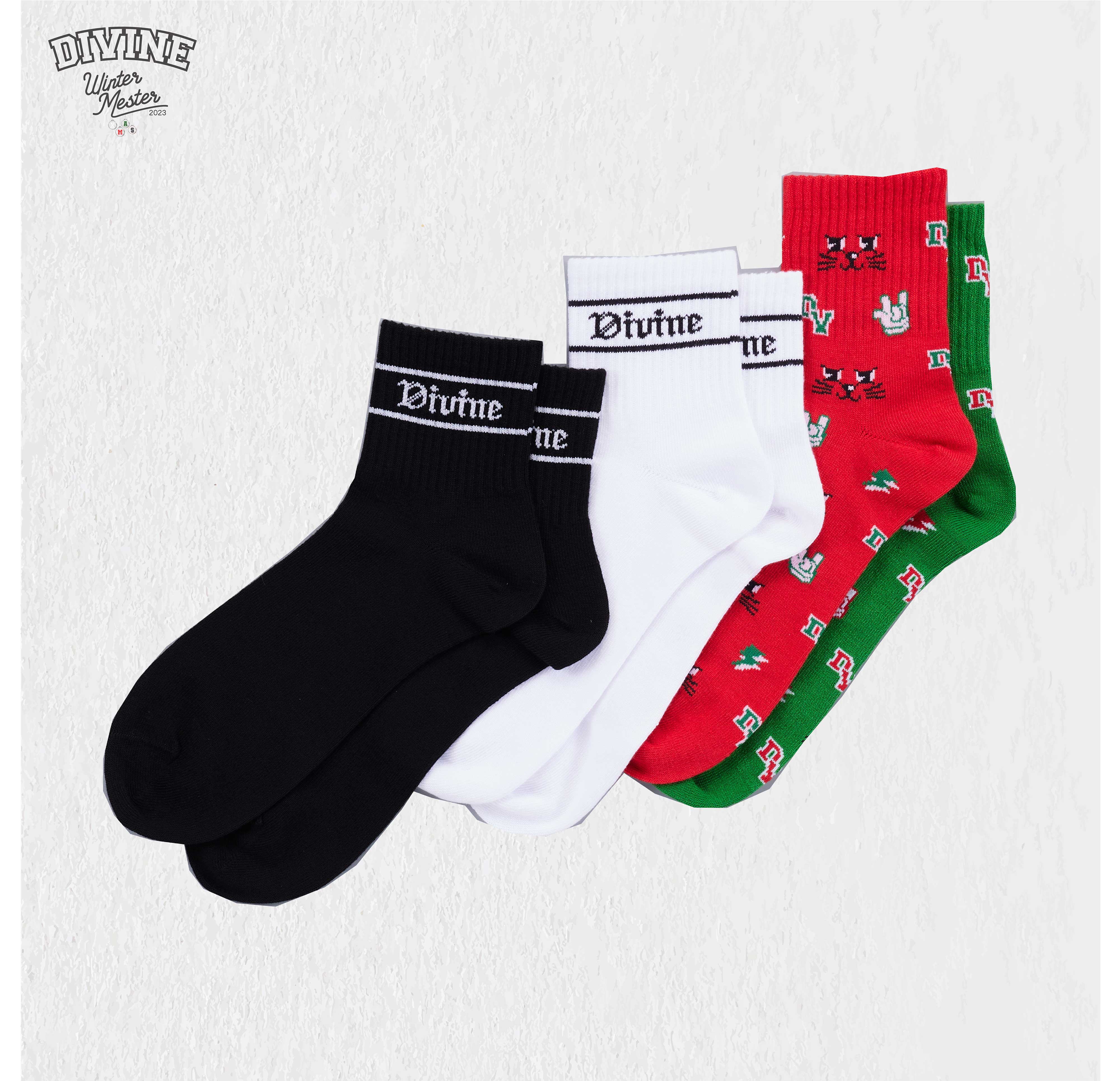 [SALE!!!] WINTERMESTER23 SOCKS (3 PAIRS/SET)