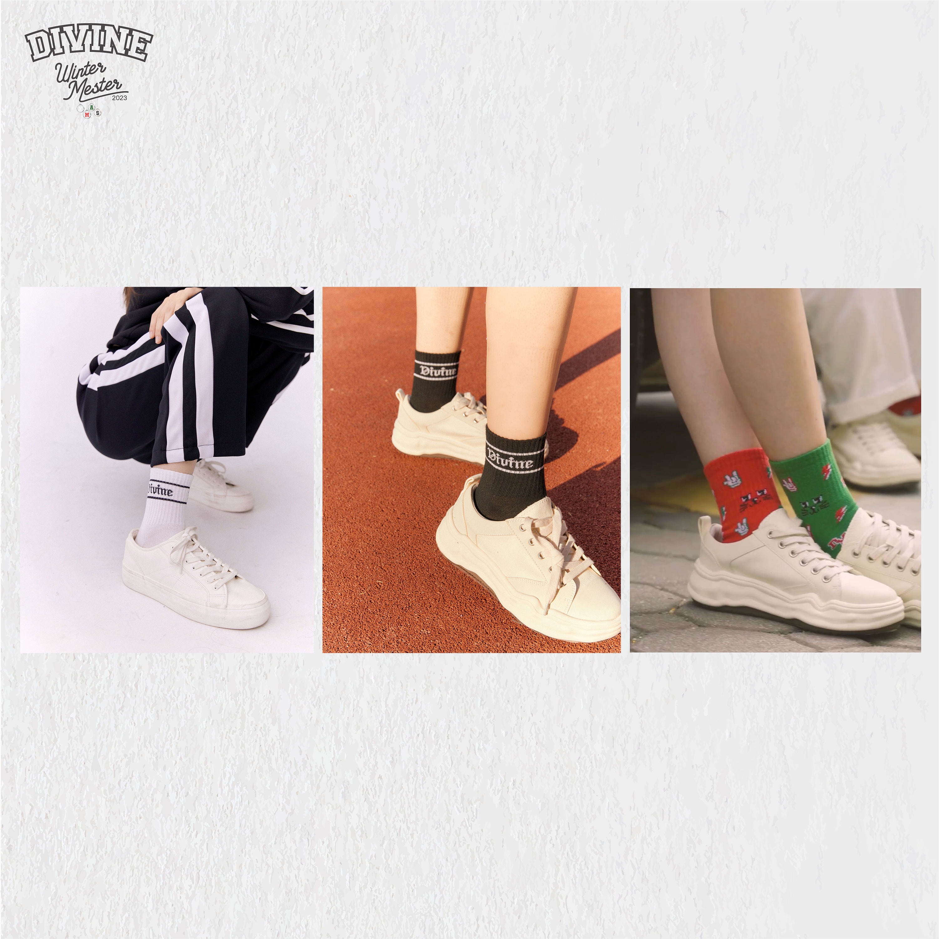 [SALE!!!] WINTERMESTER23 SOCKS (3 PAIRS/SET)