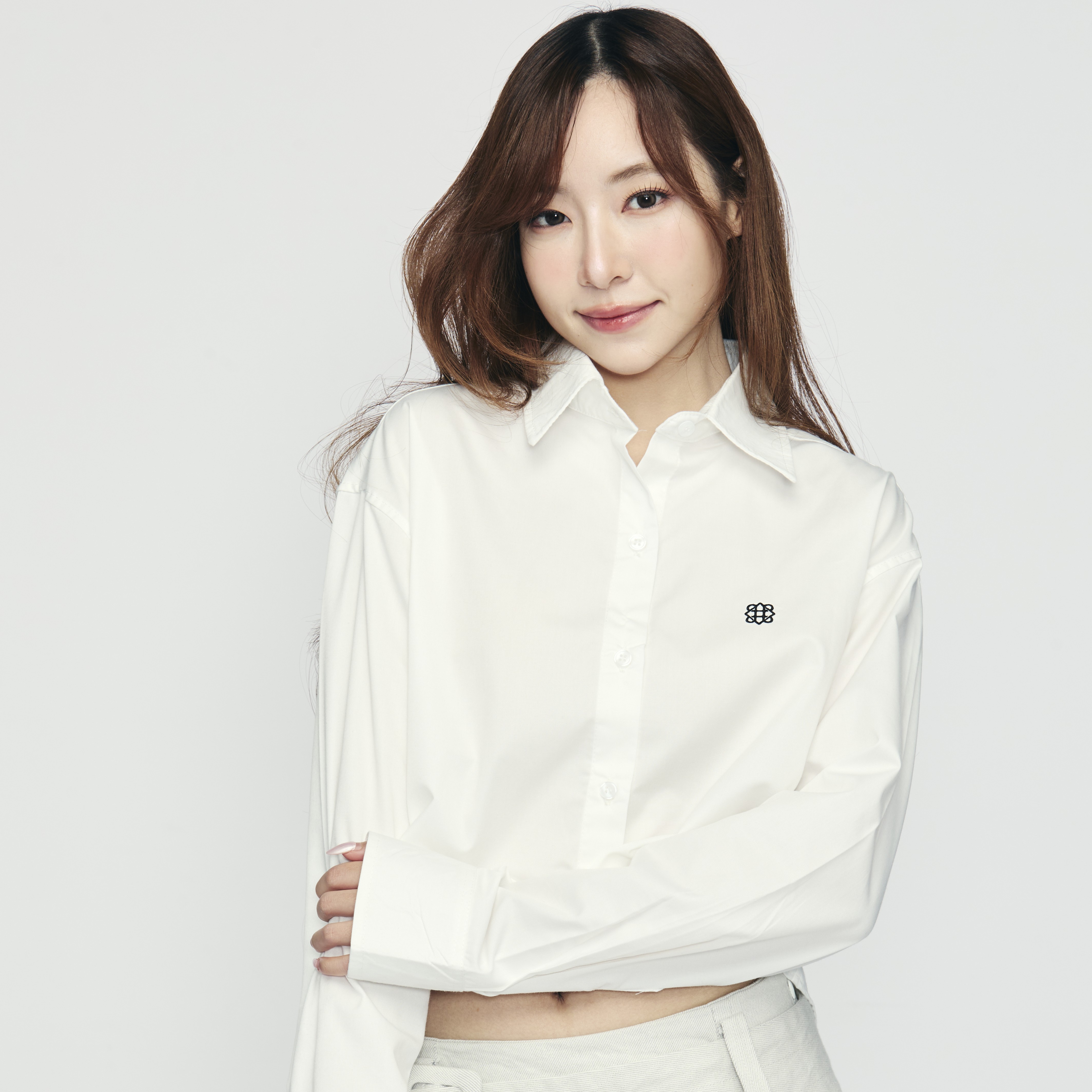 DIVINE CROPPED SHIRT (WHITE)