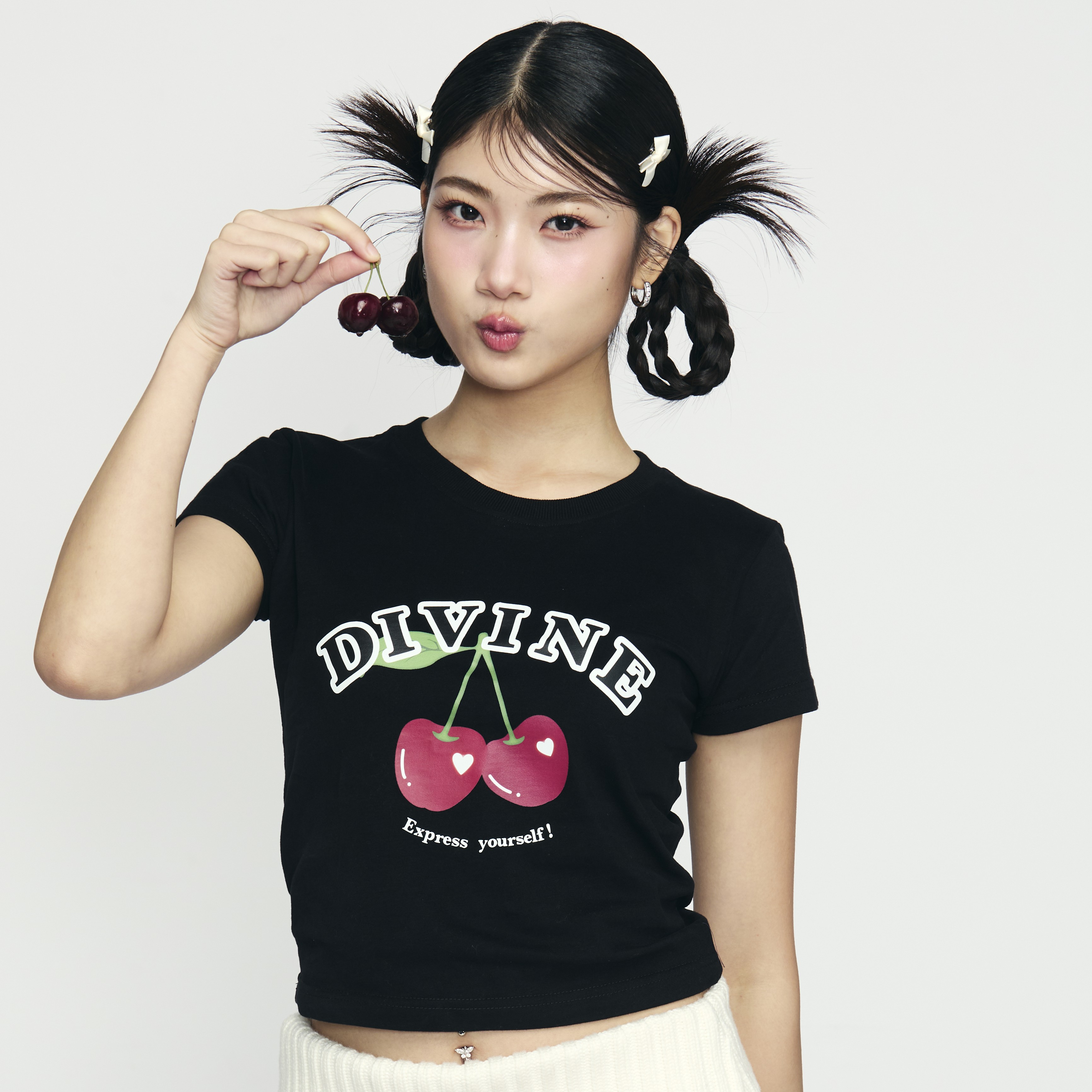 EXPRESS YOURSELF BABY TEE (BLACK)
