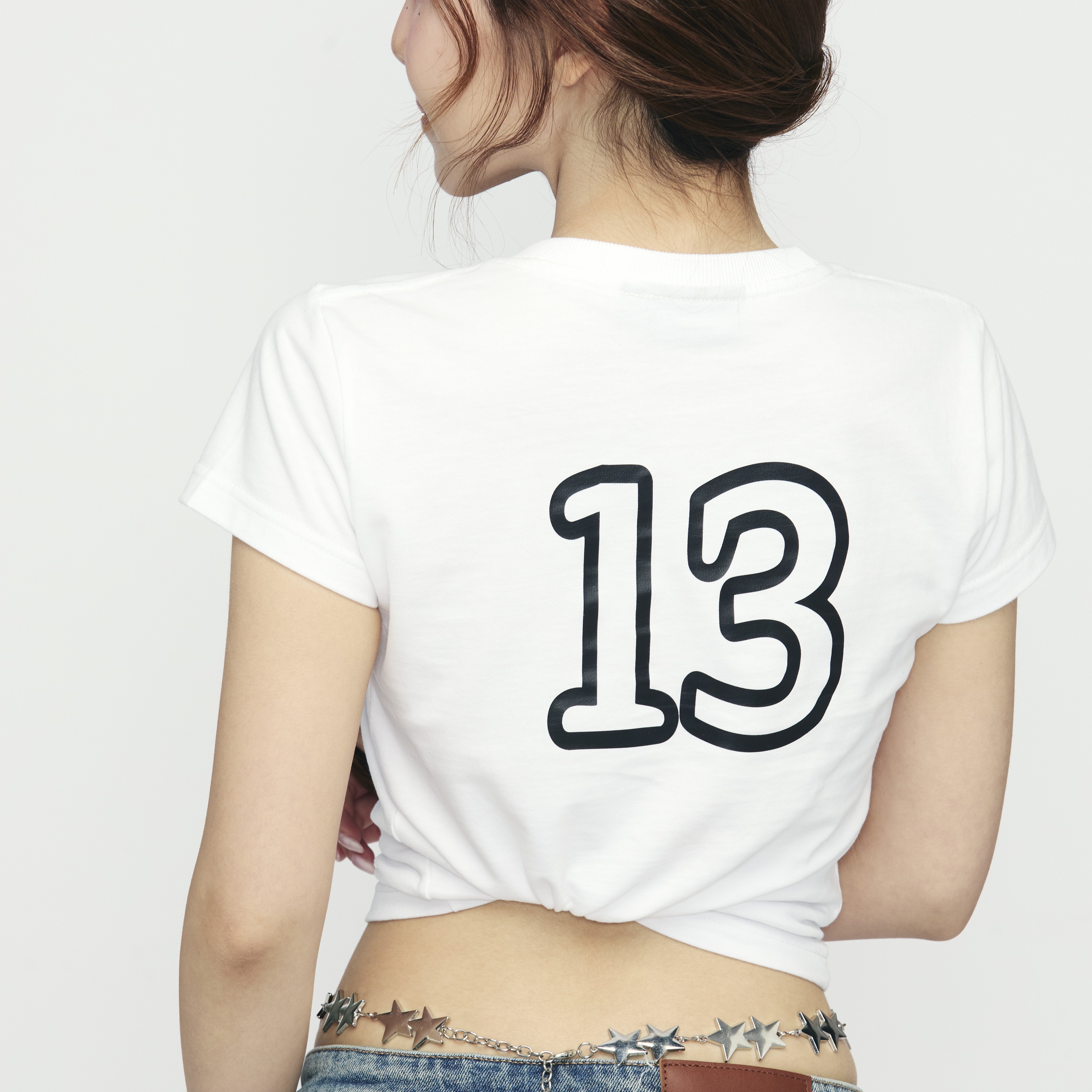 EXPRESS YOURSELF BABY TEE (WHITE)