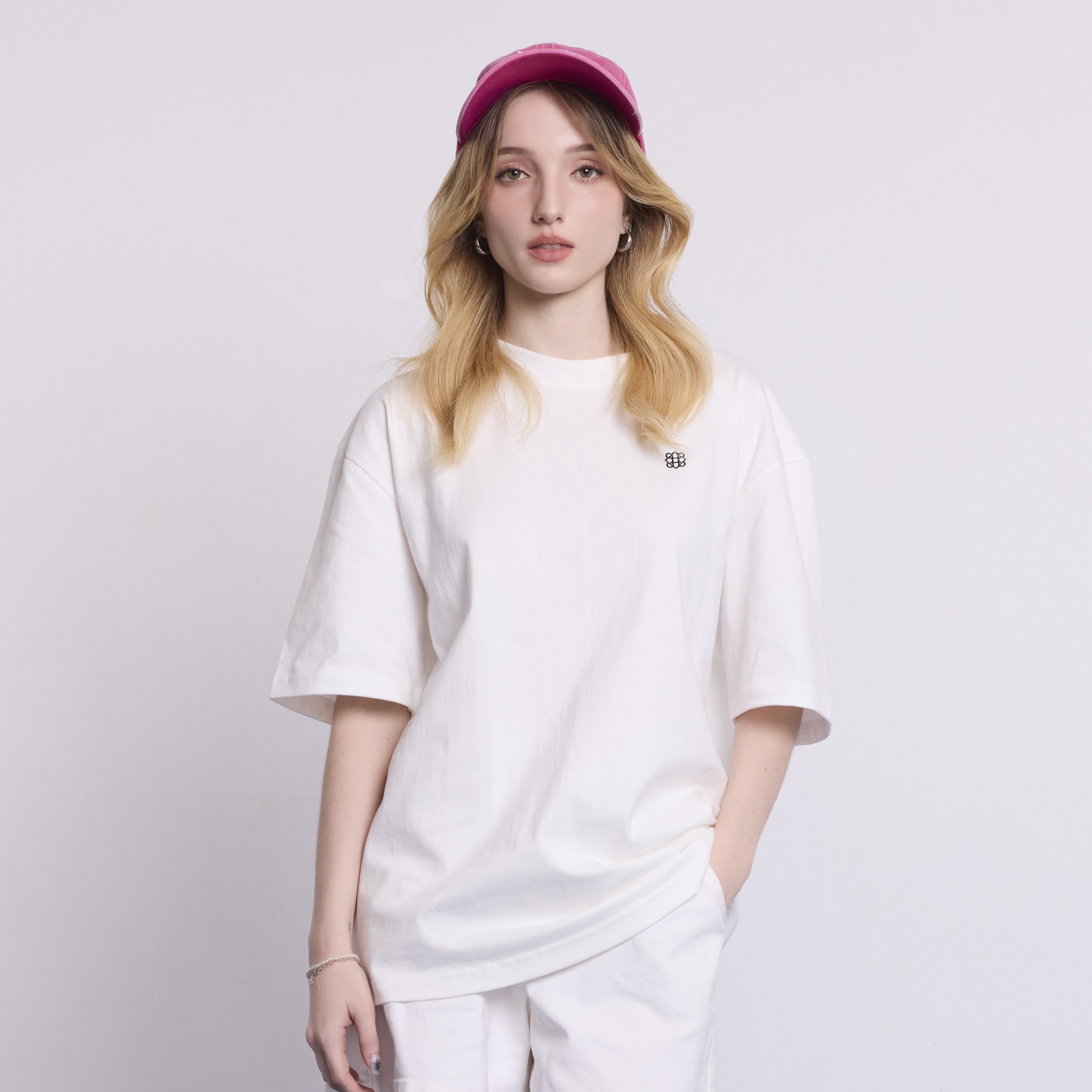 PLEASE DISTURB OVERSIZED TEE (OFF WHITE)