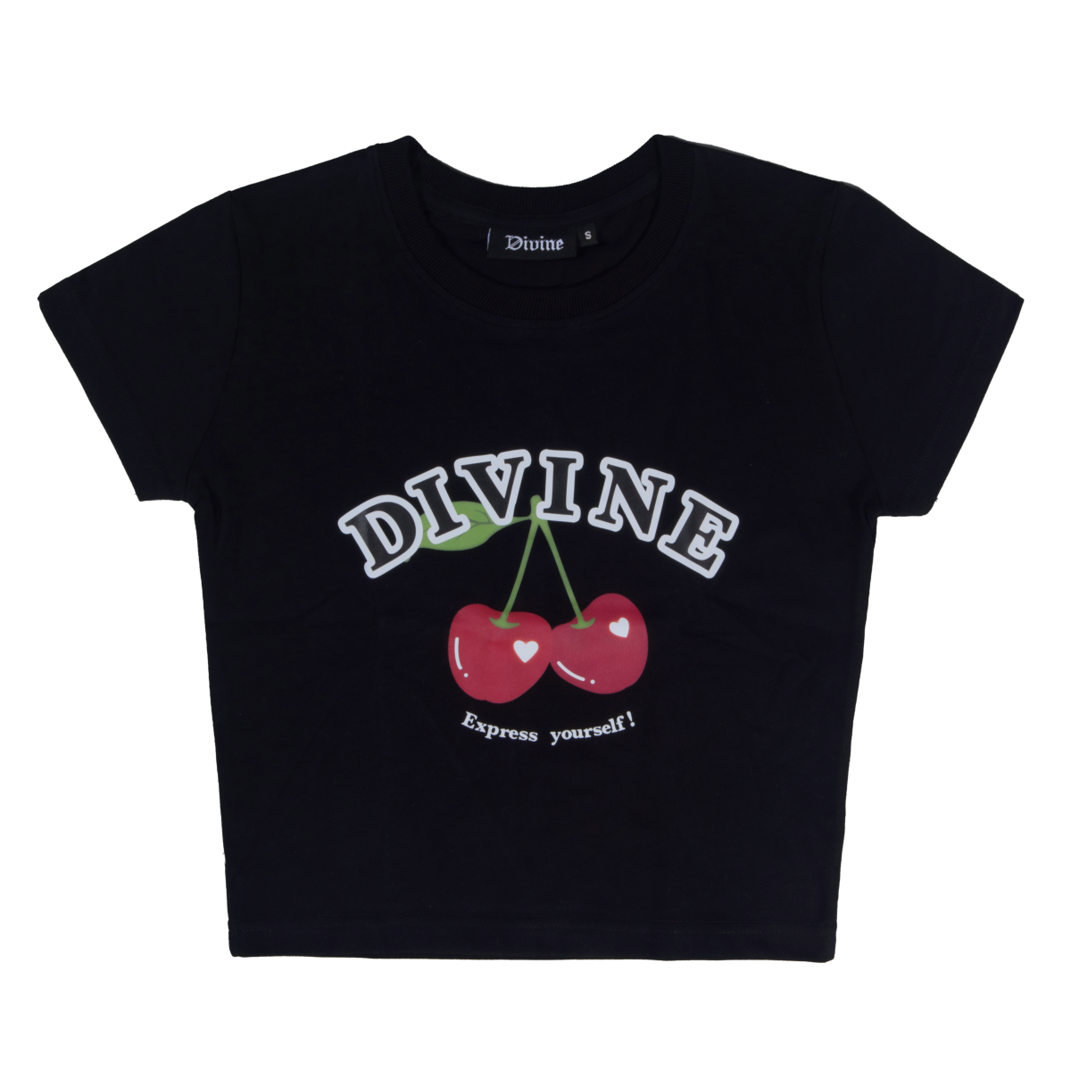 EXPRESS YOURSELF BABY TEE (BLACK)