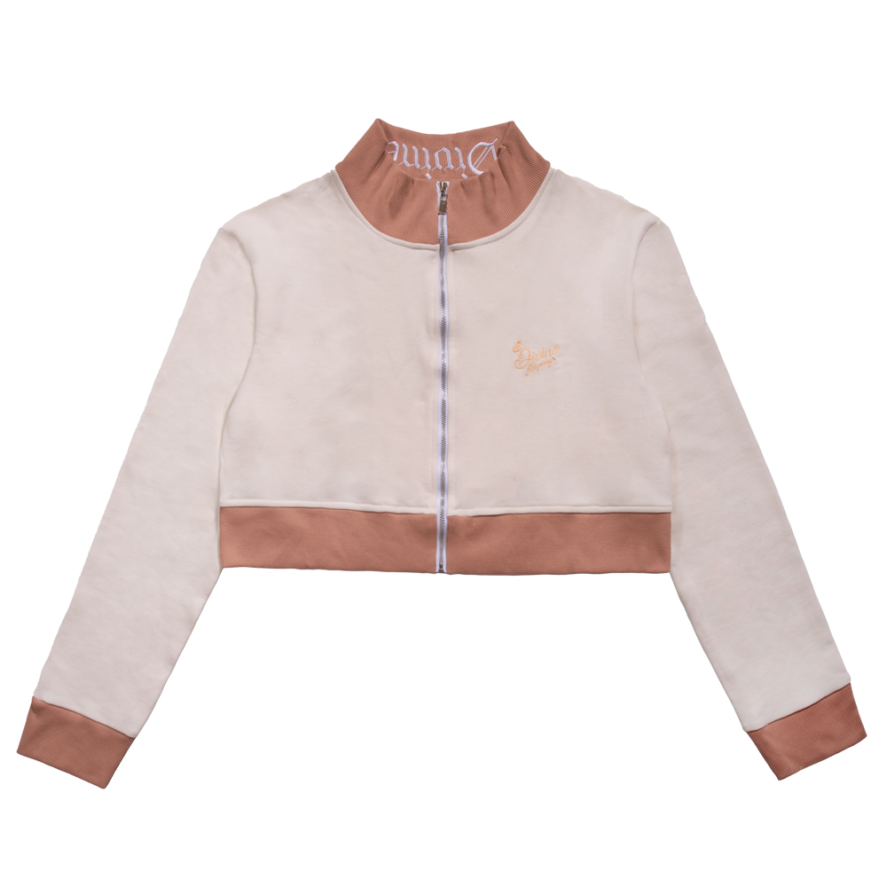 ODYSSEY AIRPORT JACKET CROP (CARAMEL CUSTARD)