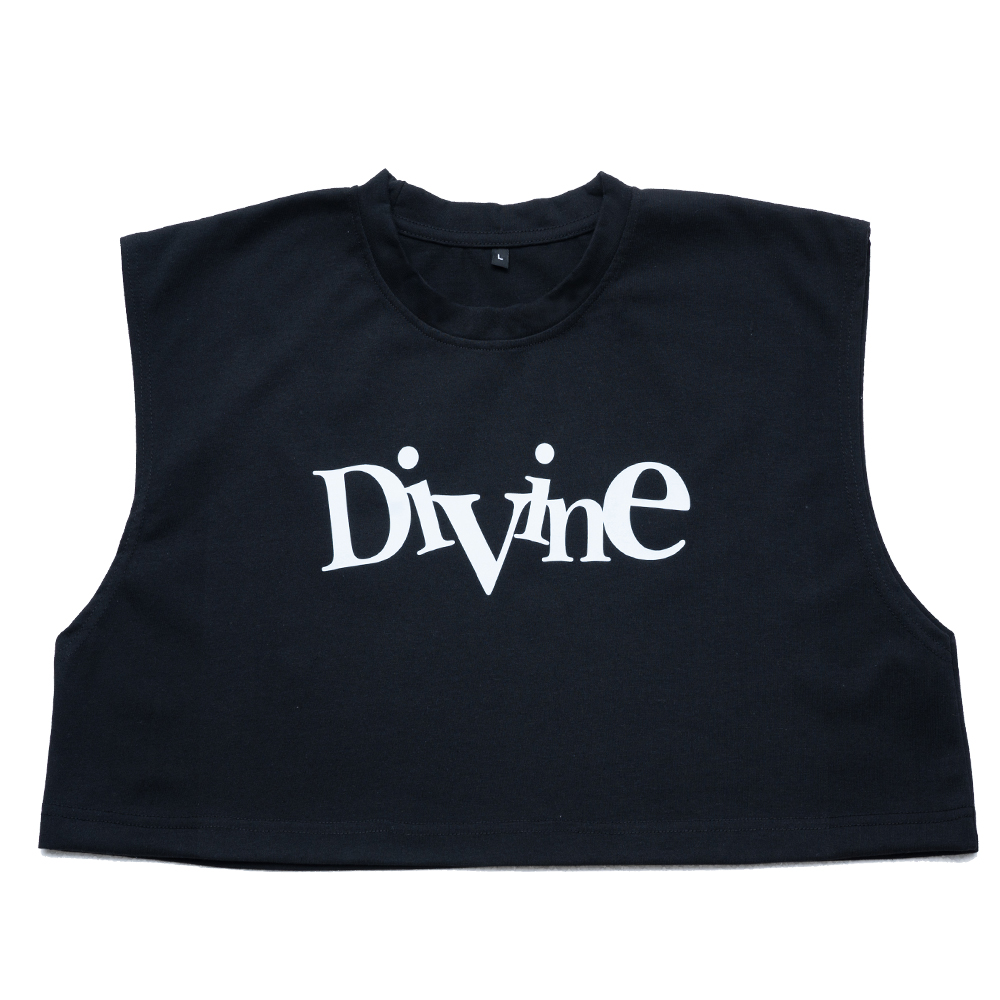[SALE!!!] CHILLCATION SLEEVELESS CROP TOP (ECLIPSE)