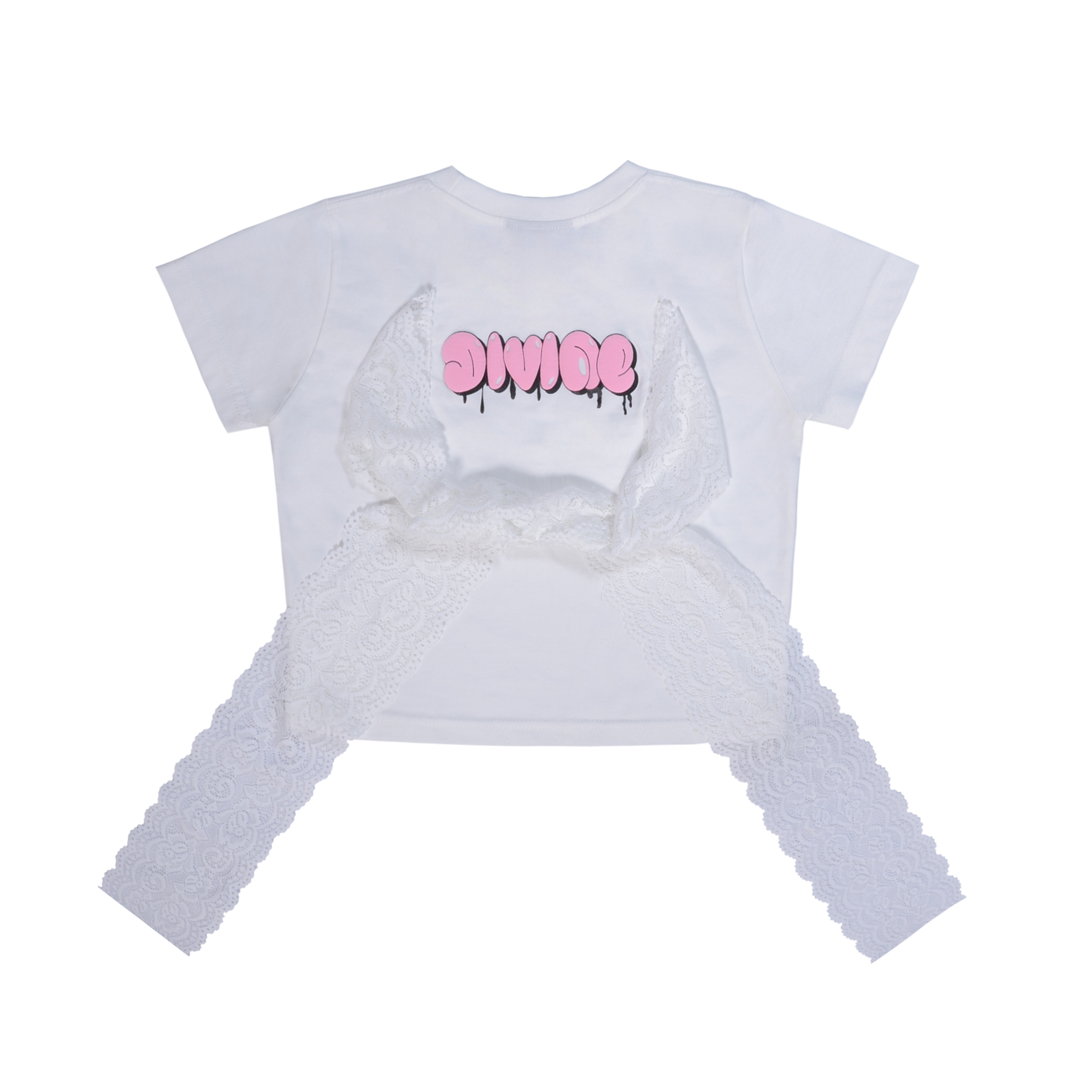PLEASE DISTURB BABY TEE (OFF WHITE)